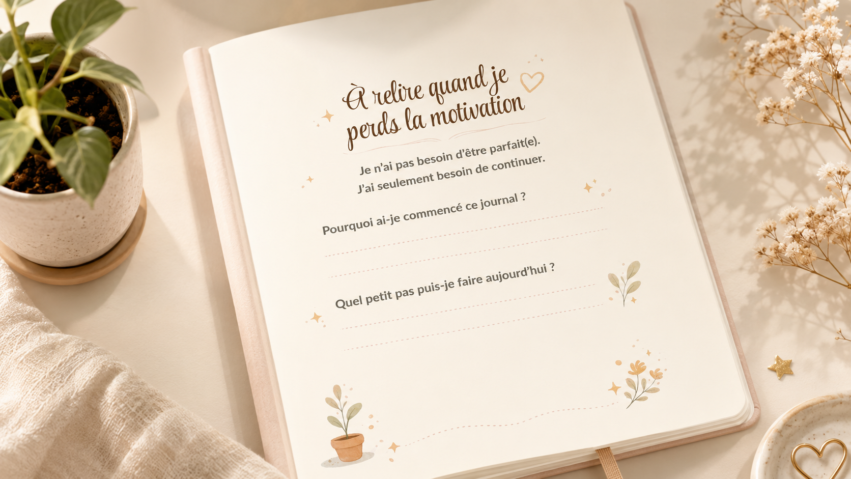 Aperçu de la page Ambiances sonores bien-être du Journal de Gratitude