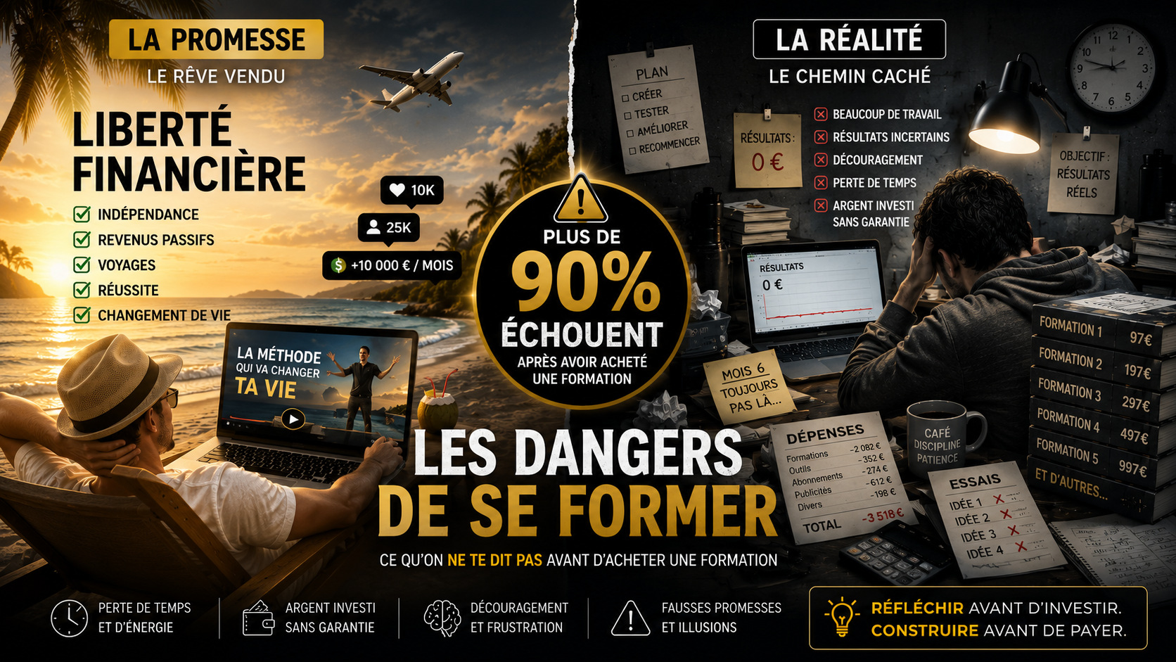 Les dangers de la formation