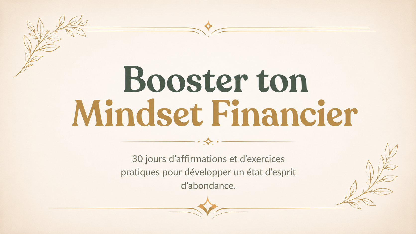 30 jours pour booster ta confiance en toi