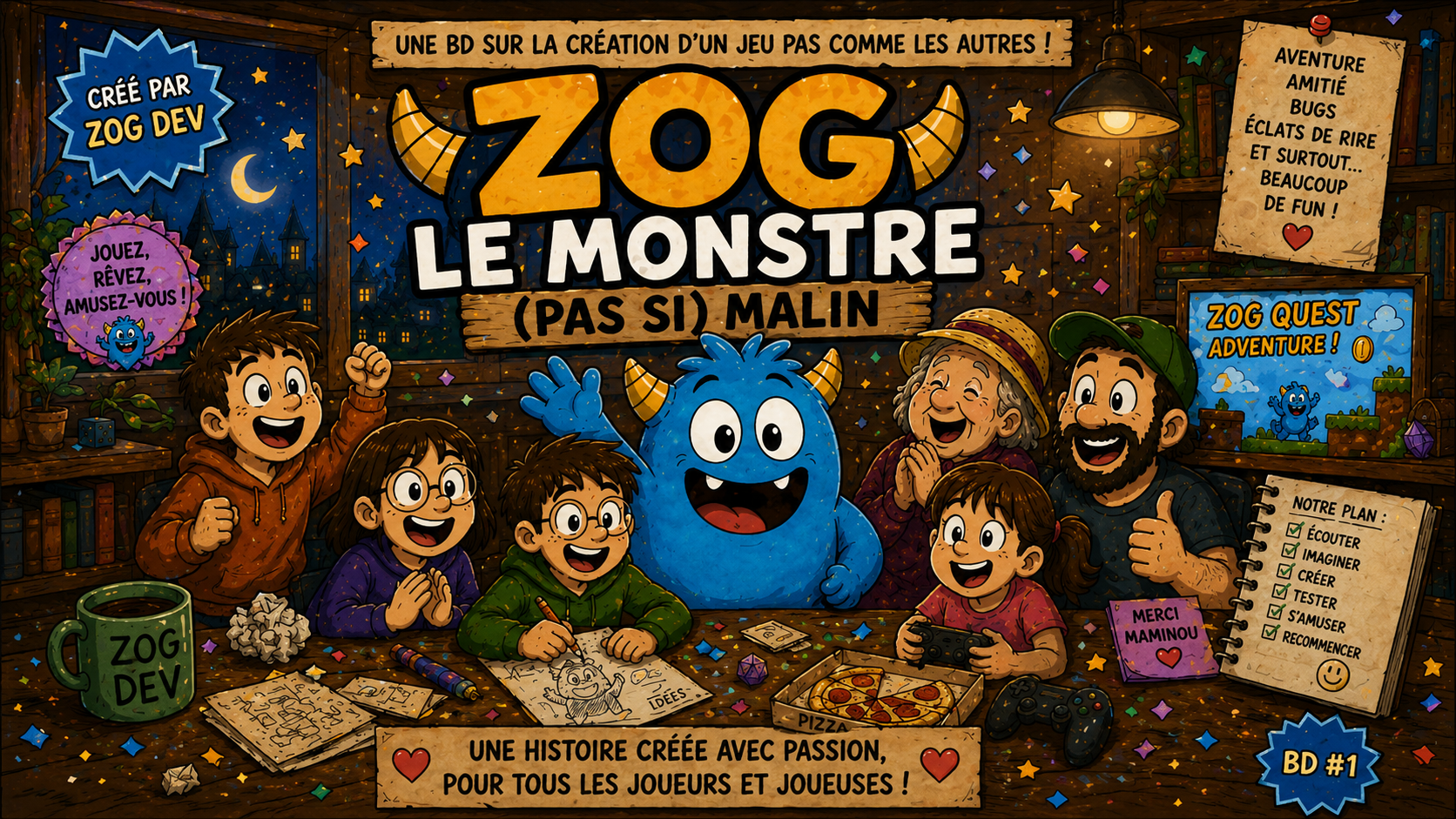 Zog le Monstre pas si Malin