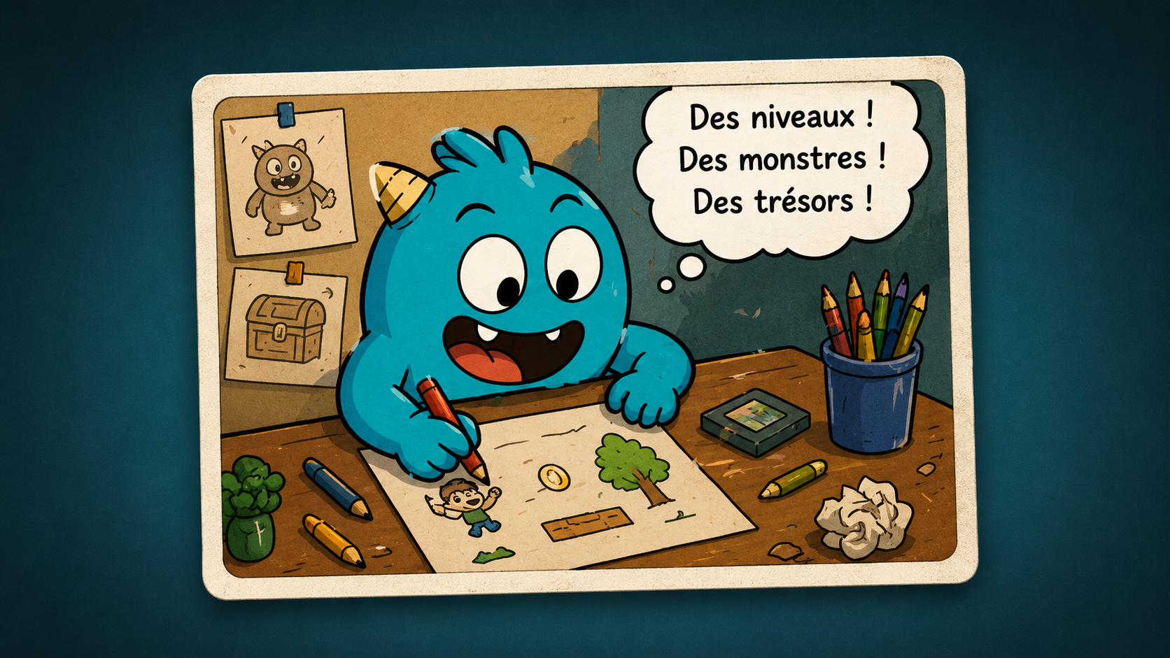 Premiers bugs du jeu créé par Zog