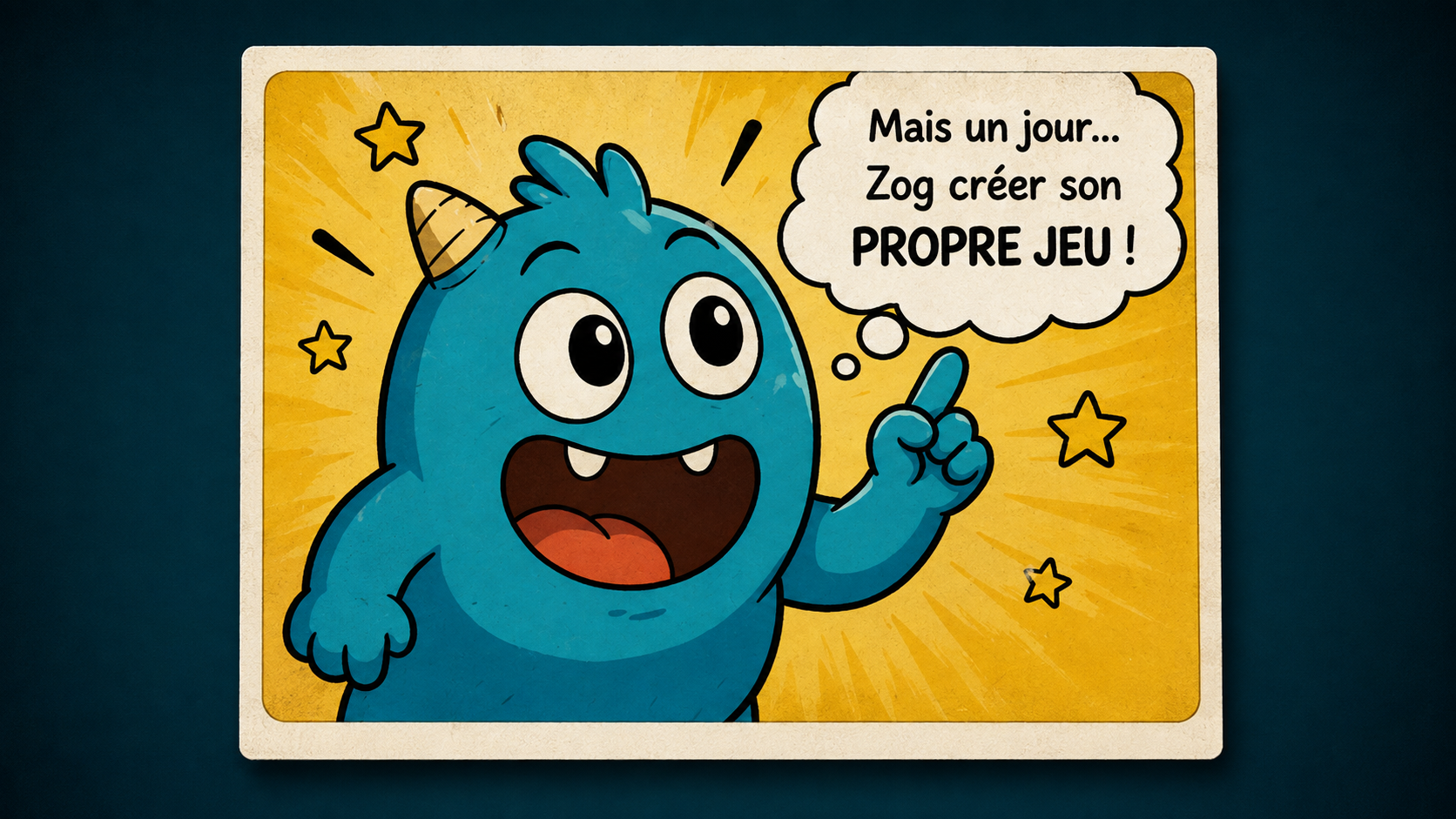 Maminou teste le jeu de Zog